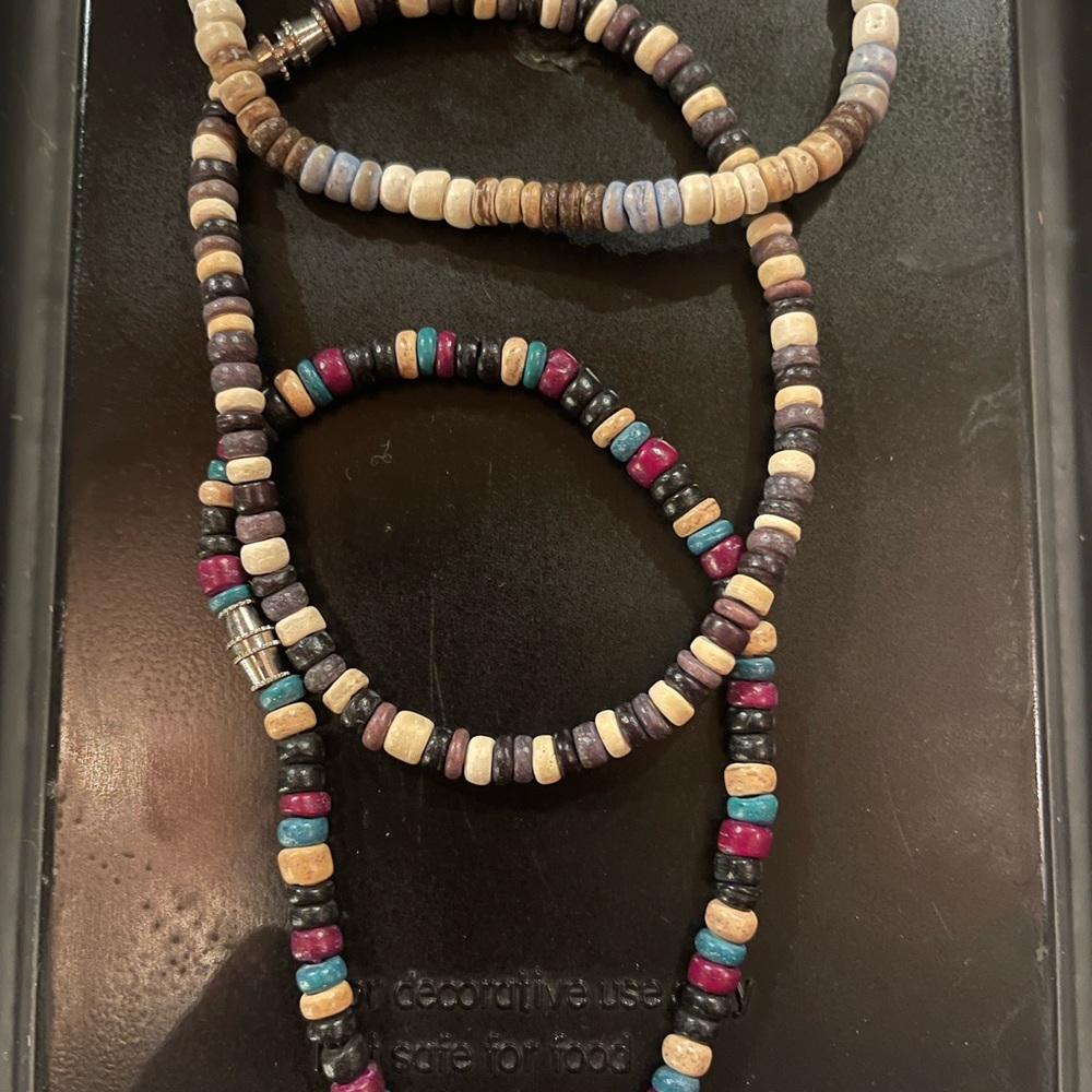 Five new beaded ankle bracelets